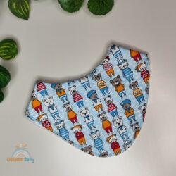 Babador bandana atoalhado - Urso